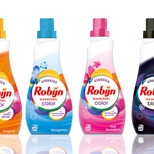 Packaging_Robijn Detergent rebranding